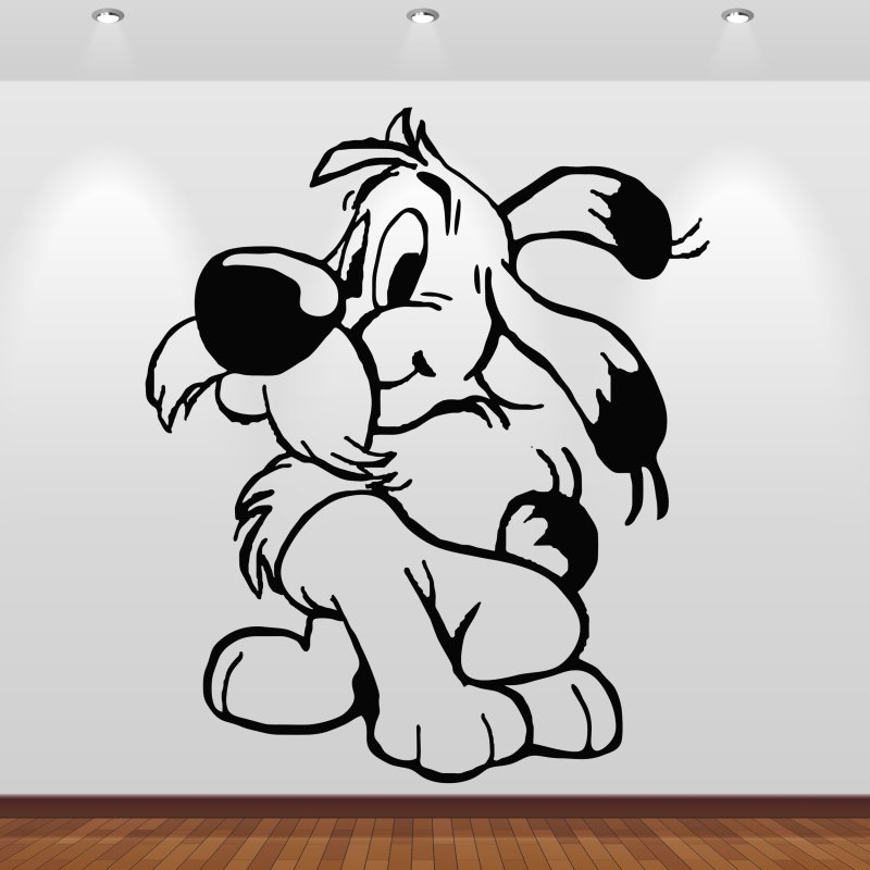 Preview: Wandaufkleber 46227 Idefix